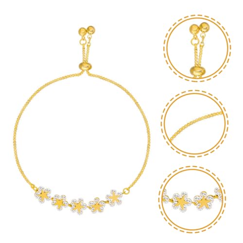 Bracelet de fleur bijoux de poignet pour femmes et filles accessoire chic mode