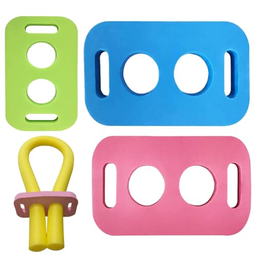 Conector de fideos para piscina, 3 conectores flotantes de fideos de natación, ayuda de entrenamiento de deportes acuáticos, accesorio de actividad acuática para balsas, cama flotante para