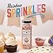 Watkins Rainbow Decorating Sprinkles, No Artificial Dyes, Perfect for Ice Cream and More, 9.3oz