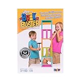 Strictly Briks Brik Buster, Construction Bricks and Toppling Tower Game, 133 Pieces, 100% Compatible with All Major Brick Brands, Fun for All Ages 3+, Award Winning Game Created by Kids for Kids