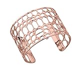 Les Georgettes Damen Armreif - Les Essentielles Crocodile - Medium, Farbe:Roségold, Armreif-Breite:40mm