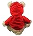 Red Hoodie Tee Teddy Bear Clothes Fits Most 14