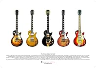 Ideal for all fans of rock music and Gibson Les Paul guitars Produced on 250 gsm silk art paper this Art Poster is suitable for framing with or without a mount Unique hand-drawn illustration Part of the Guitar Collection from George Morgan Size 420mm...