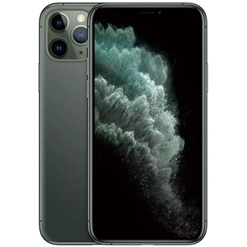 Apple iPhone 11 Pro, 256GB, Midnight Green - Unlocked (Renewed)