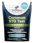 STD Hero At-Home Common STD Test Kit for Women and Men - Test for the Top Three STD's - Private At-Home Collection- Simple, Discreet, Easy-to-Use Testing with Fast Online Results