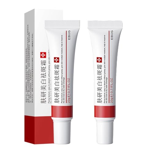 LBOYLOVE 2 Pcs Freckle Cream Face Spot Removal Cream for Dark Spot Freckle Blemish Acne Scar Melasma and Wrinkle 20g/0.71Fl Oz