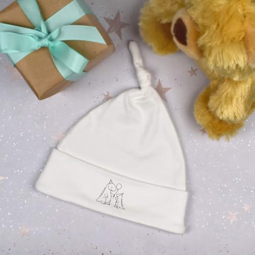 Azeeda 'Birthday Dinosaur' Baby Beanie Hat (BH00034850)3