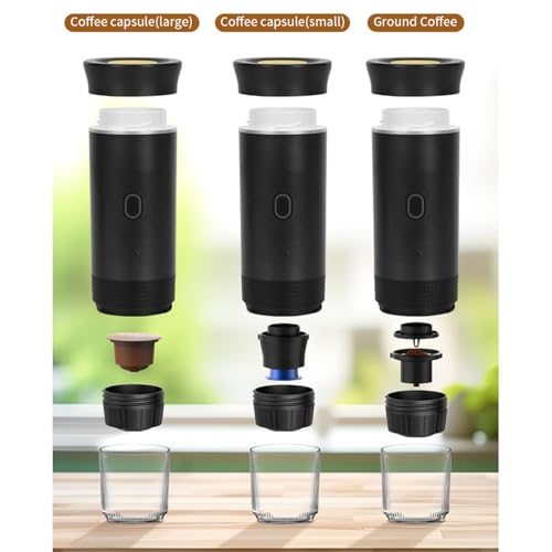 Cafetera portátil de cápsulas con batería 120 mL miniatura 5