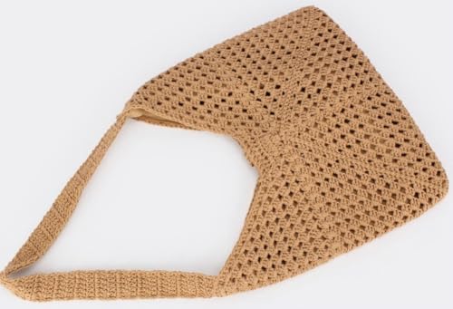 Bolso Hobo de Paja Trenzada para Mujer miniatura 4