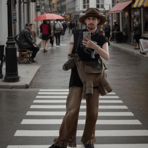 Novelty Horse-Shaped Crossbody Bag – Western Cowboy Shoulder Purse with Adjustable Strap, Retro Ranch Bag3