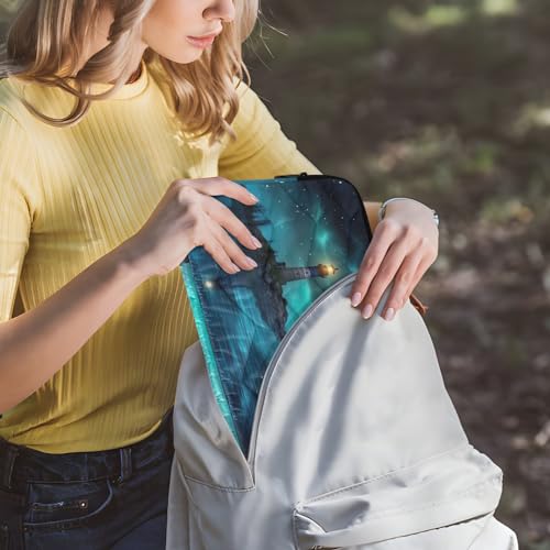 Funda impermeable para portátil 13-14 pulg con diseño estrellas miniatura 6