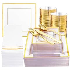 Square Clear Gold