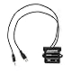 Ampire BTR300X universal Bluetooth-Adapter zum Musikstreaming mit Auto-Remote (3,5mm Klinke + USB, aptX), wasserdicht perfekt für Kfz/Auto/Home Hi-Fi/Boot/Marine