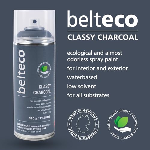 Image of Classy Charcoal Spray Paint | Water-based Light Black Spray Paint