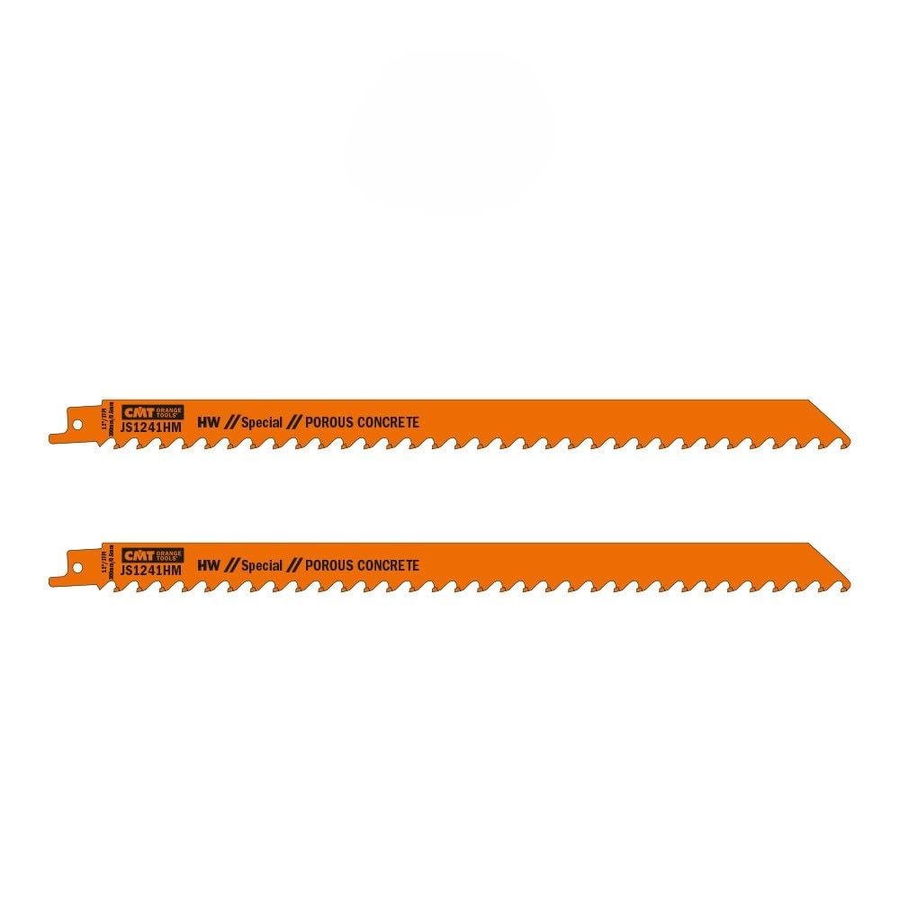 CMT ORANGE TOOLS JS1241HM-2 2 LAME SEGHETTO SPECIAL HM 300x22x1.5 3TPI CARBIDE TIPPED