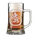 Boccale da Birra con Incisione Personalizzabile Compleanno - Best Lager Beer - personalizza con Nome - Bicchiere in Vetro 50 cl
