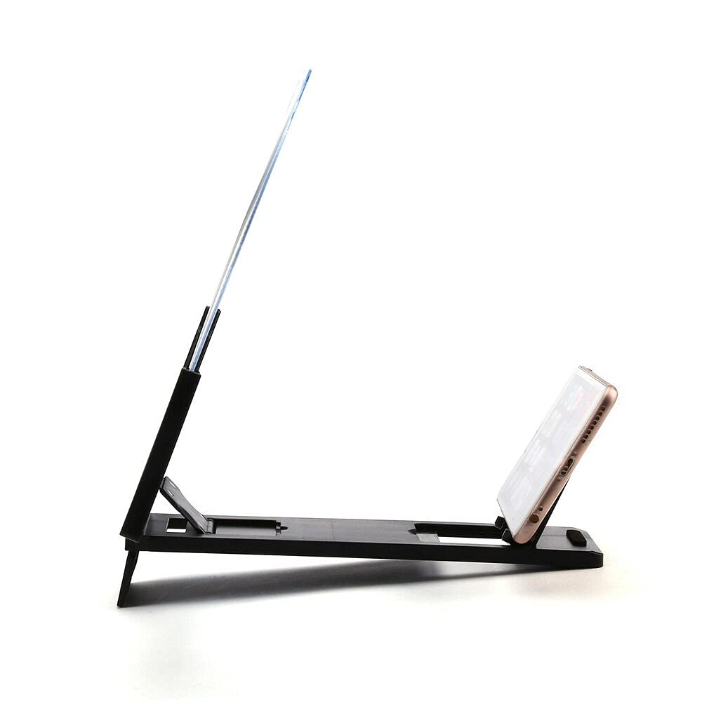 14 Pollice 3D Amplificatore Dello Schermo Del Telefono Mobile Lente di Ingrandimento Stand per Video Pieghevole Schermo Ingrandito Occhi Protezione Titolare,