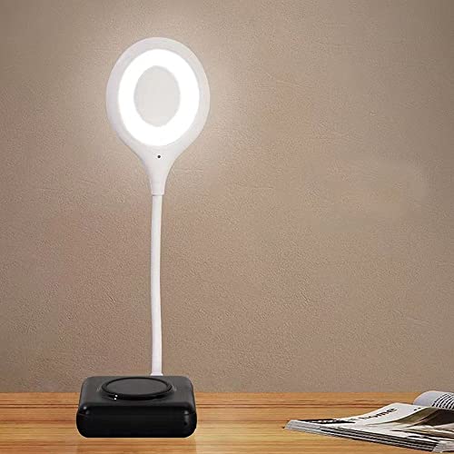 Aveki Led Desk Lamp Voice Activated, Usb Powered Led Ambient Lamp Decoration Plug-And-Play Dimmable Voice Control Lamp Desktop Night Light For Home Bedroom (A) #TOP11