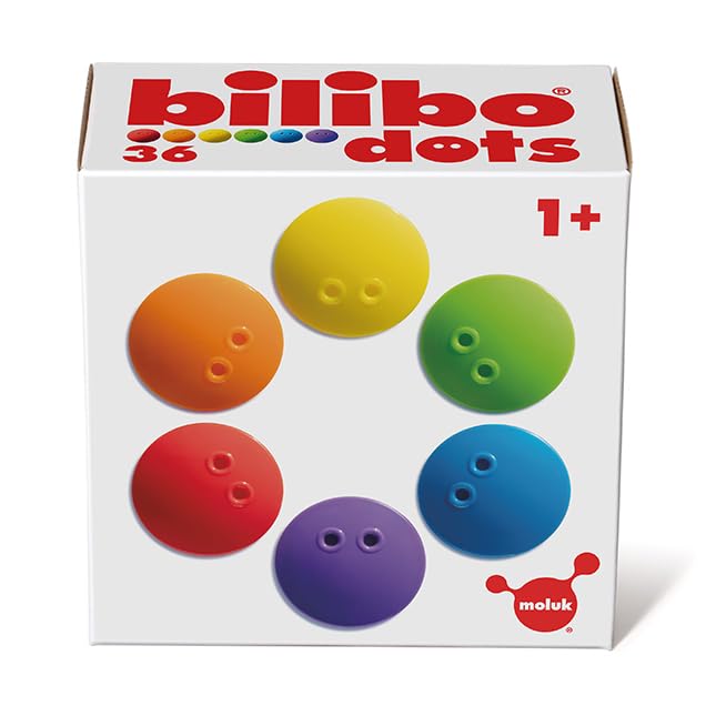 Image of Fat Brain Toys bilibo Dots by MOLUK, Open-Ended Creative Play Toys