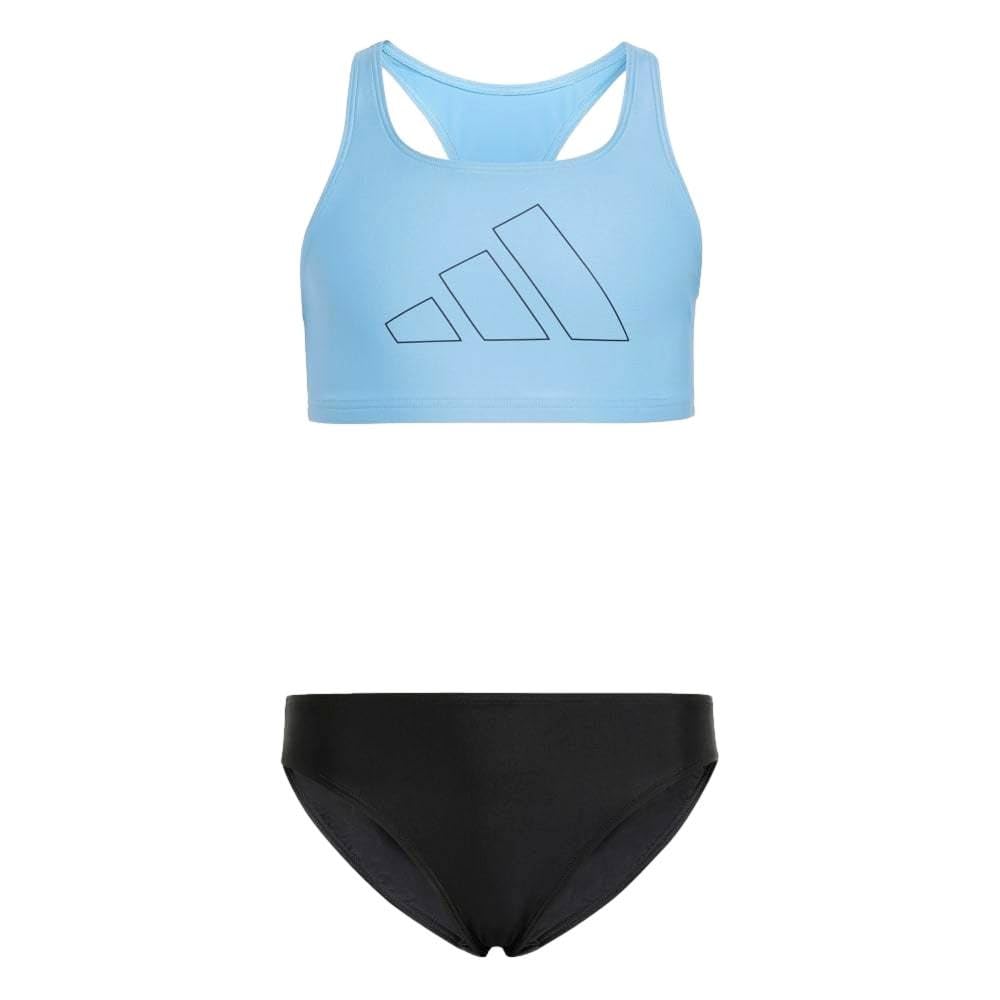adidas Bikini, con Barras Grandes, para niñas, 11-12 años, Color Negro, Negro, 3 años