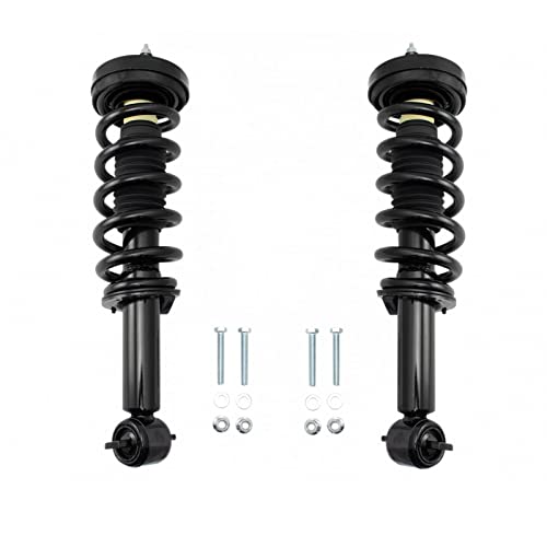 Image of TRQ 2pc Front Shock & Spring Assembly Set LH & RH Sides for Expedition Navigator