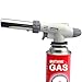 FunOwlet Butane Torch, Reverse Use Culinary Kitchen Blow Lighter with Adjustable Flame, Butane Fuel Not Included, Ideal for Chef Cooking, Creme, Brulee, BBQ, Baking, DIY Soldering