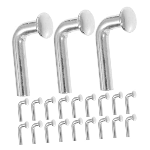 MUCKLILY Sturdy Steel Pallet Rack Pin j Bolt for Rack Drop Pin Safety Clip Universal Pallet Racking Hook