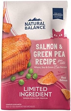 Natural Balance Limited Ingredient Adult Grain-Free Dry Cat Food,...