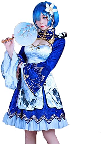 Re:ゼロから始める異世界生活 リゼロ レム ラム コスプレ チャイナドレス 51SvnbRNFxS._AC_UY1000_.jpg
