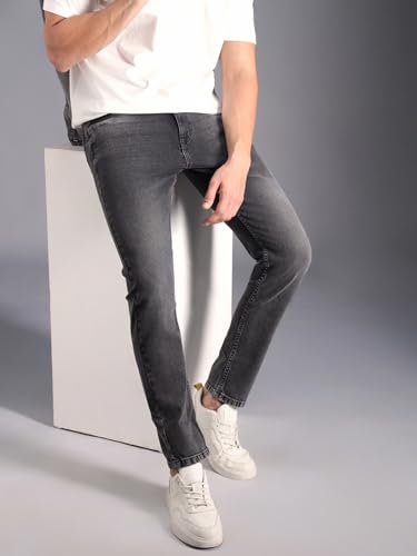 Image of HIGH STAR Men's Mid Rise Regular Jeans