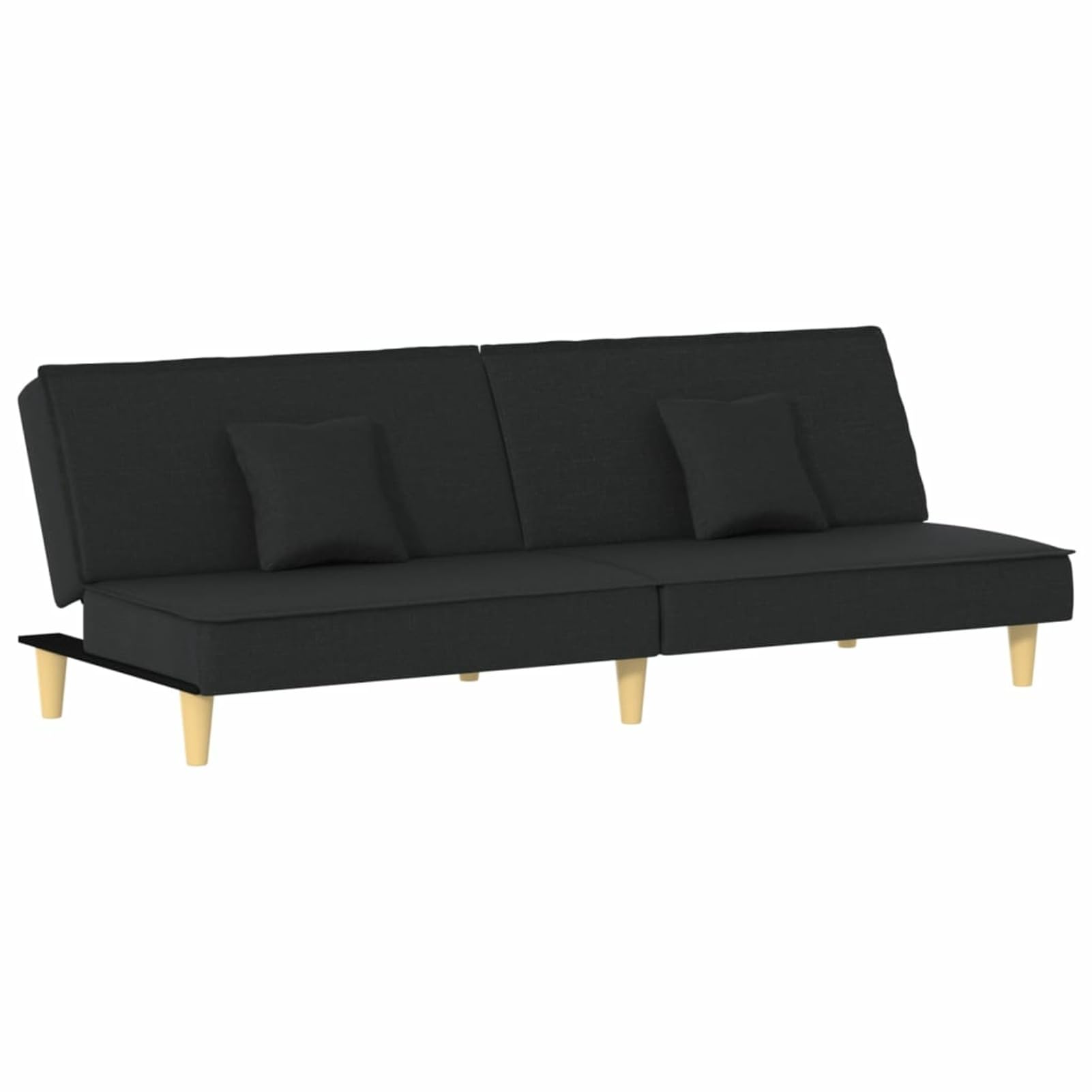 Divano Letto Nero in Tessuto,Divano Letto,Divano,Divani da Soggiorno,Divano Moderno-351902
