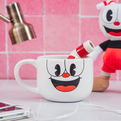 Set de 2 tazas cerámicas Cuphead & Mugman 24oz miniatura 3