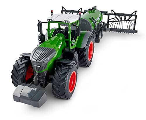 500907314 - 1:16 RC Traktor mit Anhänger 100% RTR, Ferngesteuertes Fahrzeug, Baufahrzeug mit Funktionen Licht und Sound… – Bild 7