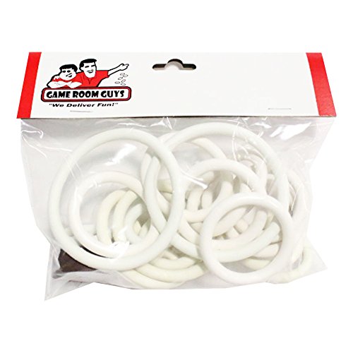 Game Room Guys 1948 Gottlieb Buccaneer Pinball White Rubber Ring Kit