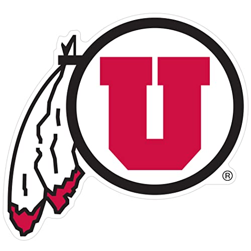 Siskiyou Sports NCAA Utah Utes 8 inch Auto Decal, One Size, Team Colors
