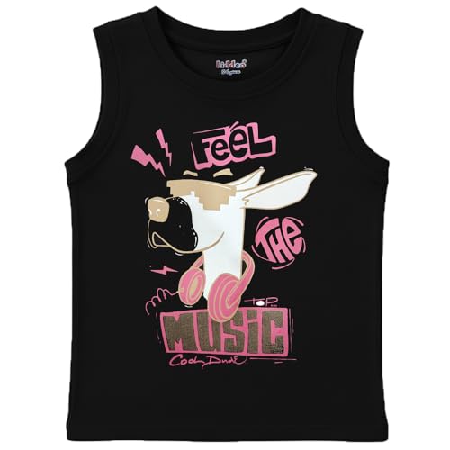 Image of kiddeo Boys Regular Fit 100% Cotton Sleeveless Roundneck T Shirt Combo (Pack of 5)