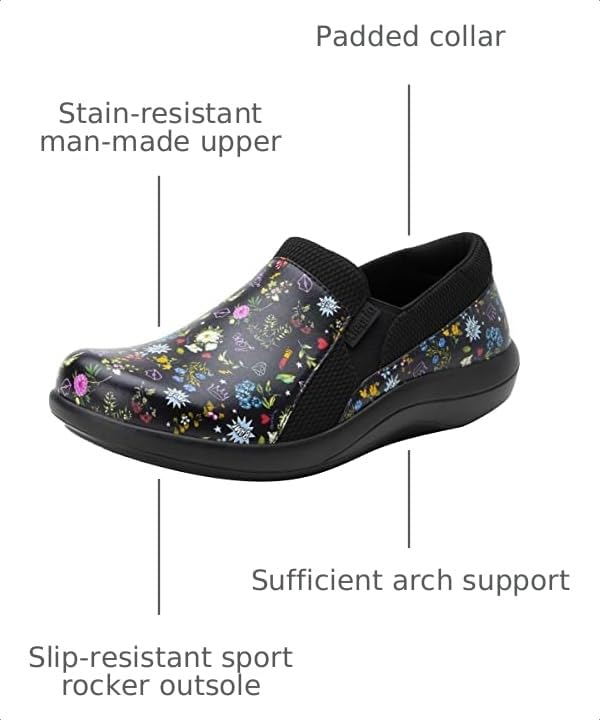 Image of Alegria Women's Duette Professional Slip On All-Day Comfort Shoes