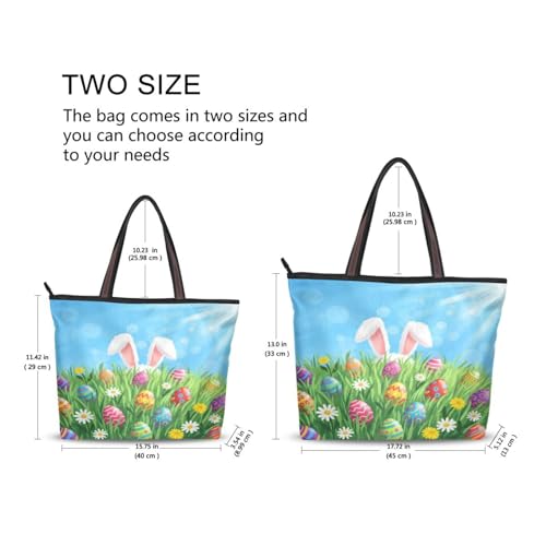 Image of Women Turtle Tote Bag Polyester Handbag Zippered Tote Bag Turtle Tote Purses,Summer Beach Tote Bag