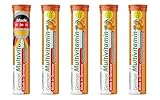 Multivitamin - 5 x 20 effervescent Tablets - Orange Flavor - T&D Pharma German Multivitamin - Made in Germany