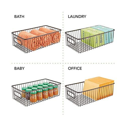 Image of UmI. 16 inch Metal Farmhouse Tiered Shelf Kitchen Pantry Food Storage Under Cabinet Organizer