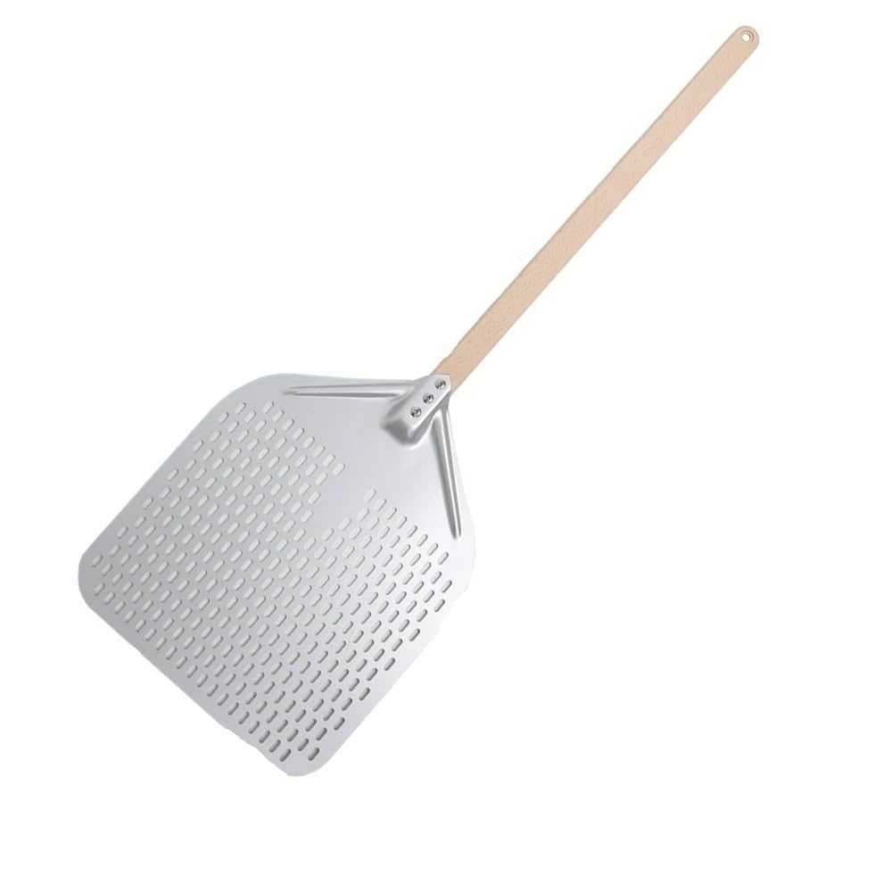 WANGSHAOWEI Pizza ​Paddle Big Pizza Shovel Turning Short Handle Square Turner Nonstick For Oven(14inch 90cm wood)