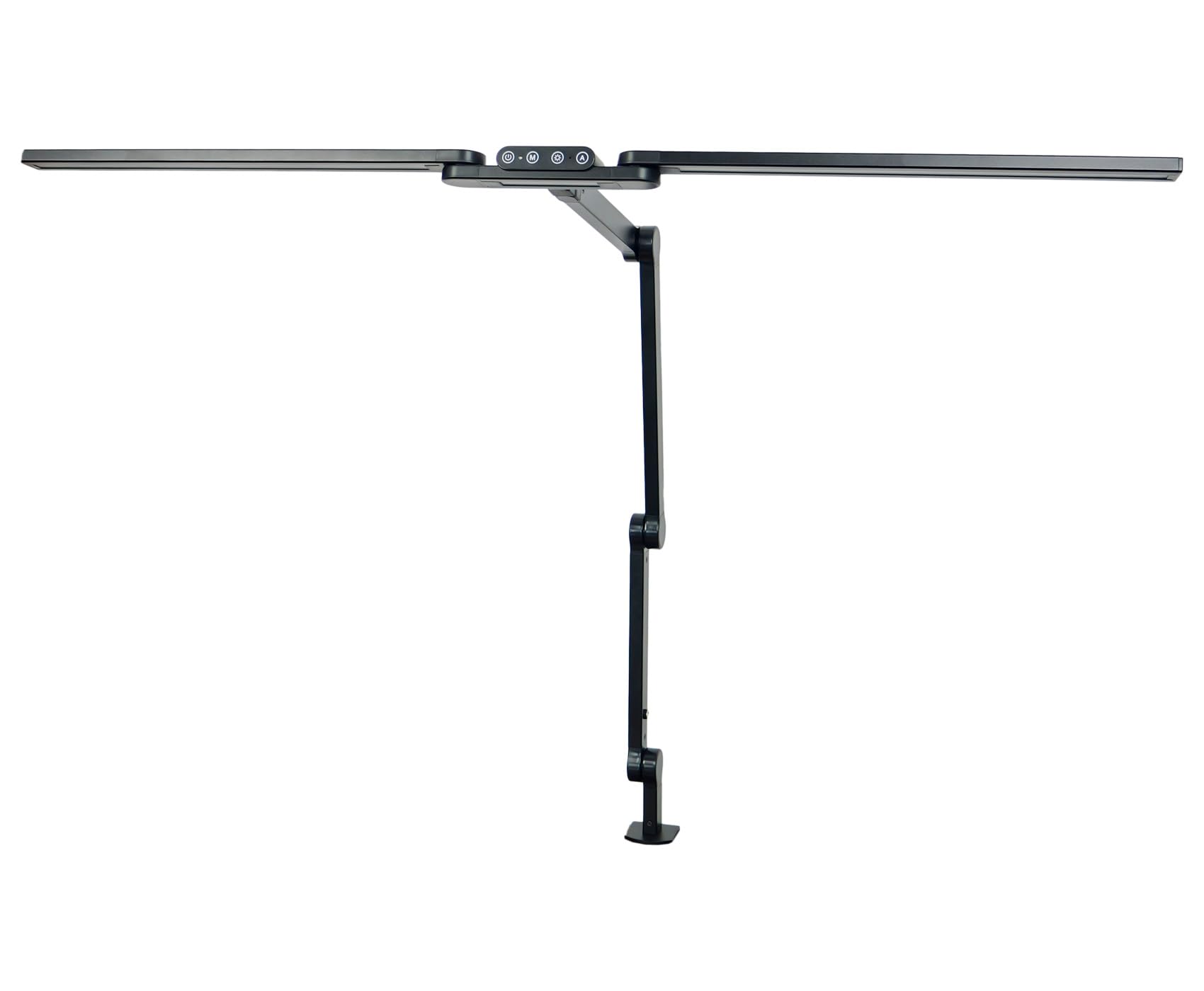 HDWR LumixDesk-04 LED-Schreibtischlampe mit Klemme, 1550 Lumen, dimmbar | Temperatur- und Helligkeitsregelung, Klemmmontage am Schreibtisch, für Büro und Homeoffice