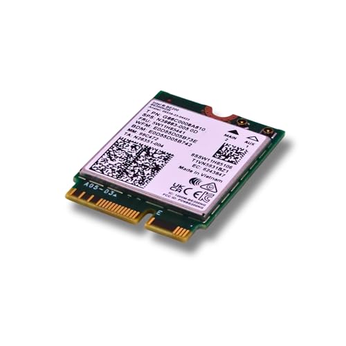 Image of Wireless BE200 NIC Gigabit Tri-Band Wi-Fi 7 IEEE 802.11a /b /g /n /ac /be /ax Bluetooth 5.4 WiFi Card for Laptops with M.2 Key E Interface BE200NGW (Card Only; No Accessories; Not Compatible with AMD)