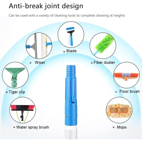 Brosse alimentée par eau en fibre de carbone extensible pour vitres