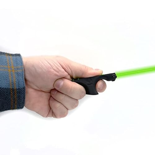 Viridian Ergonomic Laser Sight with Optional Mounting, 2 Mile Range, Black with Green Laser