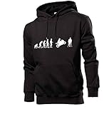 100% coton Generisch Evolution Moto Accident Hommes Hoodie Sweat - shirt84 - Noir, S