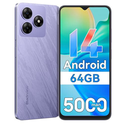 Blackview Wave 8C Smartphone Ohne Vertrag, 6GB+64GB/2TB SD, Octa