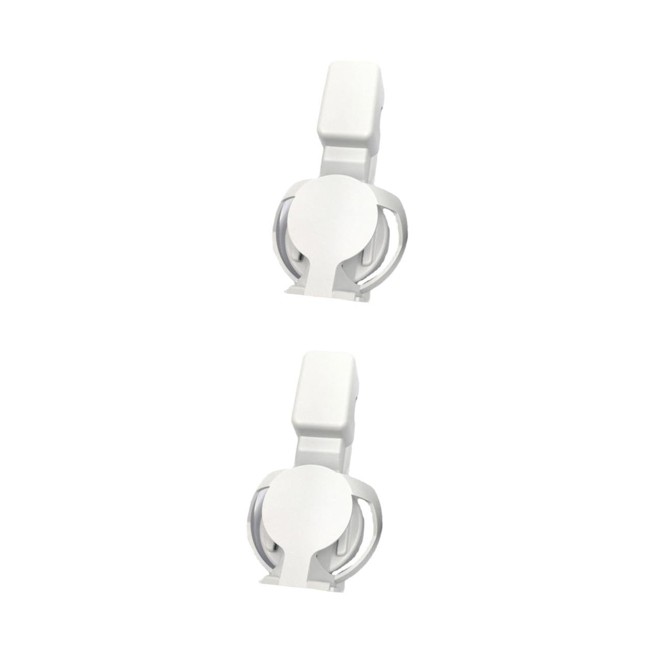OSALADI 2pièces Support Mural pour Fixation Solide Design Pratique Installation Rapide Support Audio Non Perturbé Couleur Blanche