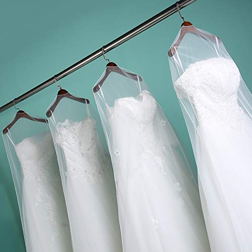 Housse Pliable Pour Robe De Mariée Extra-longue - 182x61x30 Cm - Tissu Oxford 420D Imperméable - 5