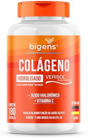 Colágeno Hidrolisado Verisol com Ácido Hialurônico e Vitamina C, ...